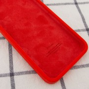 Чохол Silicone Case Square Full Camera Protective (AA) Для Apple iPhone XR (Червоний / Red)