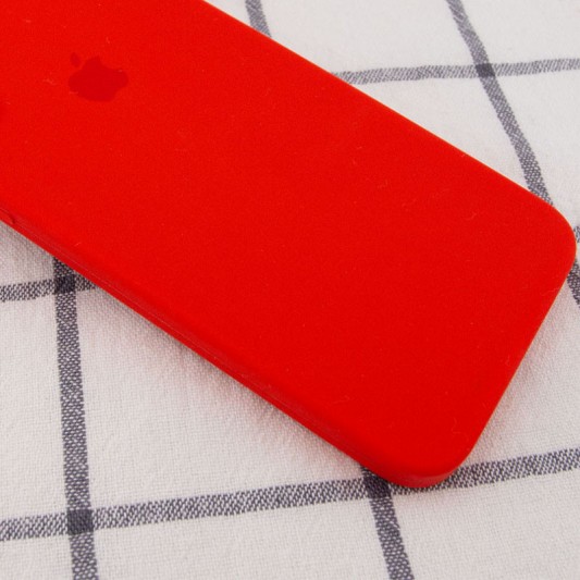 Чохол Silicone Case Square Full Camera Protective (AA) для Apple iPhone XR (6.1") Червоний / Red - зображення 3 