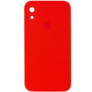 Чехол Silicone Case Square Full Camera Protective (AA) для Apple iPhone XR (6.1