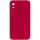 Чохол Silicone Case Square Full Camera Protective (AA) для Apple iPhone XR (6.1") Червоний / Rose Red