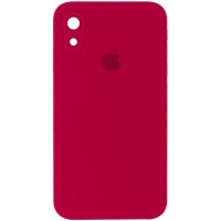 Чохол Silicone Case Square Full Camera Protective (AA) для Apple iPhone XR (6.1