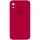 Чохол Silicone Case Square Full Camera Protective (AA) для Apple iPhone XR (6.1") Червоний / Rose Red