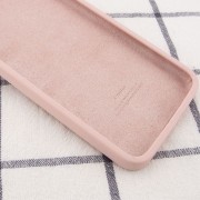 Чохол Silicone Case Square Full Camera Protective (AA) Для Apple iPhone XR (рожевий / Pink Sand)