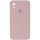 Чохол Silicone Case Square Full Camera Protective (AA) для Apple iPhone XR (6.1") Рожевий / Pink Sand