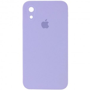Чохол Silicone Case Square Full Camera Protective (AA) для Apple iPhone XR (6.1