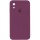 Чохол Silicone Case Square Full Camera Protective (AA) для Apple iPhone XR (6.1") Бордовий / Maroon