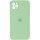 Чехол Silicone Case Square Full Camera Protective (AA) для Apple iPhone 11 Pro (5.8") Мятный / Mint