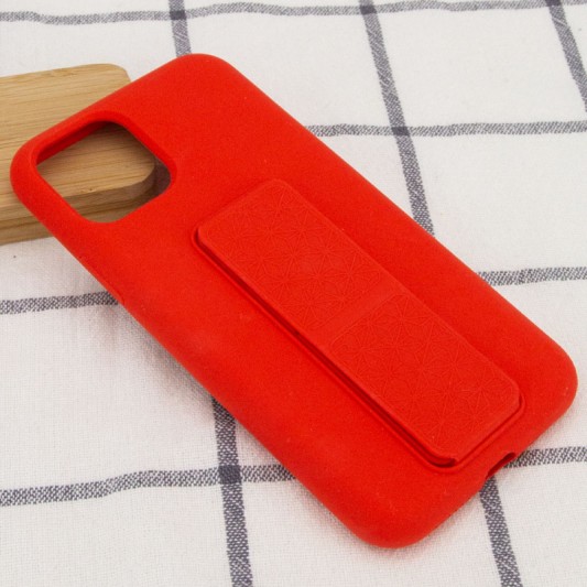 Чохол Silicone Case Hand Holder для Apple iPhone 11 Pro (5.8") Червоний / Red - зображення 7 