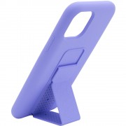 Чохол Silicone Case Hand Holder для Apple iPhone 11 Pro (Бузковий / Dasheen )