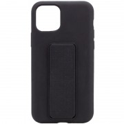 Чохол Silicone Case Hand Holder для Apple iPhone 11 Pro (Чорний / Black )