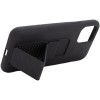 Чохол Silicone Case Hand Holder для Apple iPhone 11 Pro (Чорний / Black )