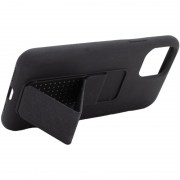 Чохол Silicone Case Hand Holder для Apple iPhone 11 Pro (Чорний / Black )