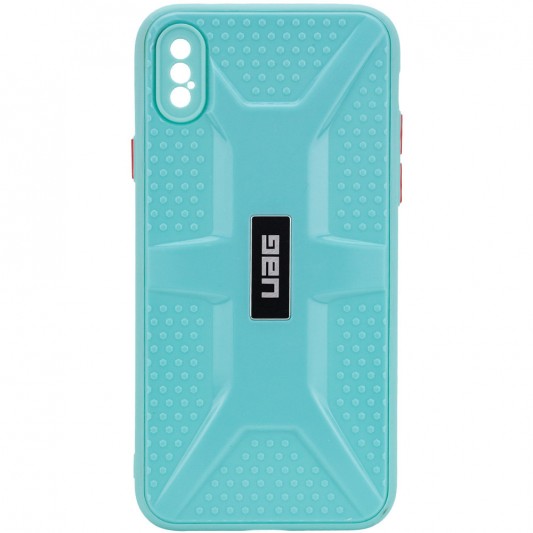 Чехол TPU+PC UAG для Apple iPhone X / XS (5.8") Бирюзовый