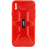 Чехол TPU+PC UAG для Apple iPhone X / XS (5.8 дюйма) Красный Чехол TPU+PC UAG для Apple iPhone X / XS (5.8 дюйма) Красный