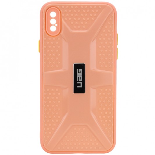 Чехол TPU+PC UAG для Apple iPhone X / XS (5.8") Розовый