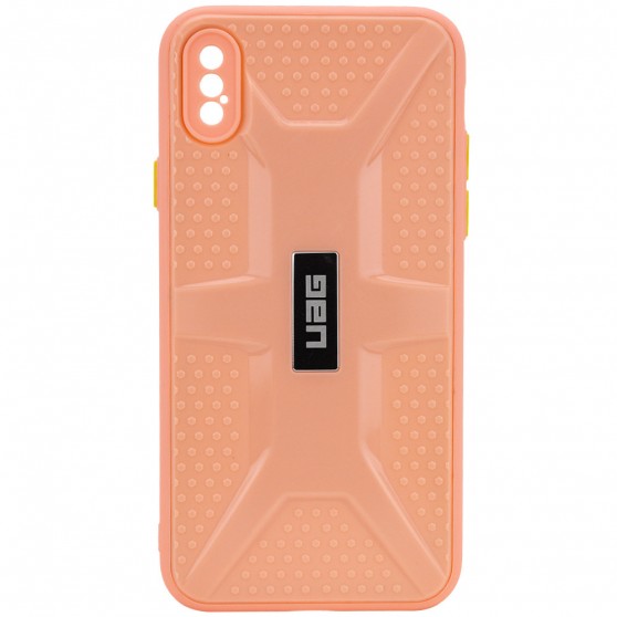 Чехол TPU+PC UAG для Apple iPhone X / XS (5.8") Розовый