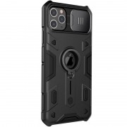 TPU+PC чехол Nillkin CamShield Armor (шторка на камеру) для Apple iPhone 11 Pro (Черный)