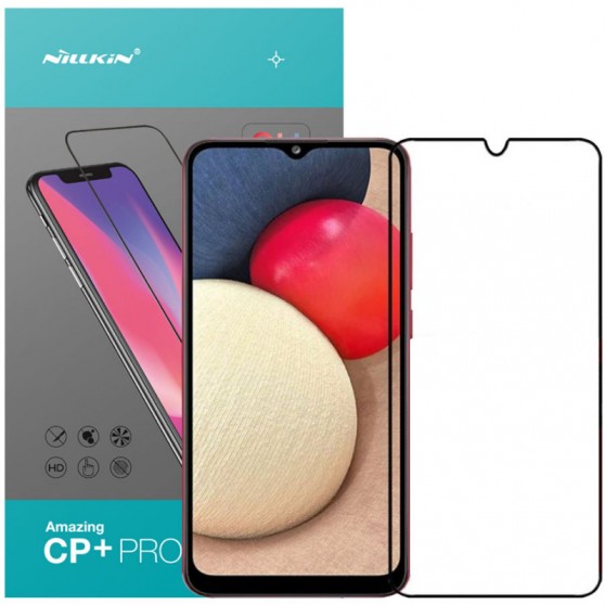 Защитное стекло Nillkin (CP+PRO) для Samsung Galaxy A02s / A02 / M02s / M02 / A03s / A03 Core / A03 Черный