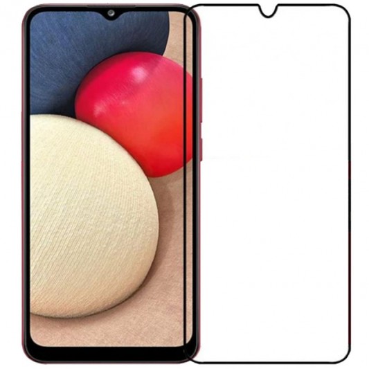 Защитное стекло Nillkin (CP+PRO) для Samsung Galaxy A02s / A02 / M02s / M02 / A03s / A03 Core / A03 Черный - изображение 1