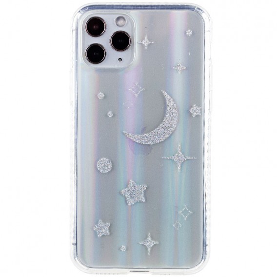 TPU + Glass чохол Aurora Space для Apple iPhone 11 Pro (місяць)