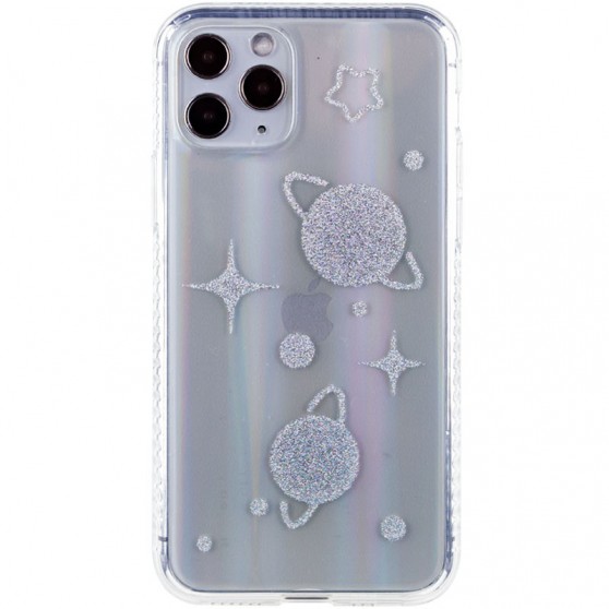 TPU+Glass чехол Aurora Space для Apple iPhone 11 Pro Max (6.5") Планеты