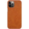 Кожаный чехол (книжка) Nillkin Qin Series для Apple iPhone 12 Pro Max (6.7"")