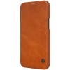 Кожаный чехол (книжка) Nillkin Qin Series для Apple iPhone 12 Pro Max (6.7"")