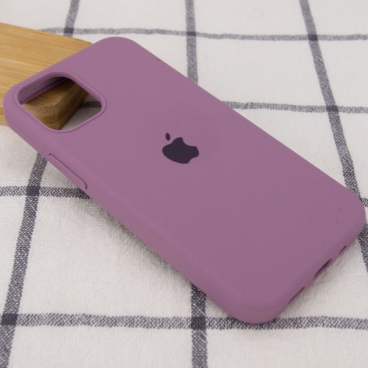 Чохол Silicone Case Full Protective (AA) для Apple iPhone 12 Pro Max (6.7") Ліловий / Lilac Pride - зображення 1 