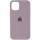 Чохол Silicone Case Full Protective (AA) для Apple iPhone 12 Pro Max (6.7") Сірий / Lavender