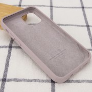 Чохол Silicone Case Full Protective (AA) Для Apple iPhone 12 Pro Max (6.7"") (Сірий / Lavender)