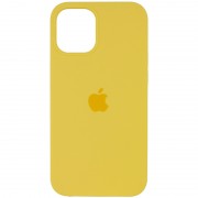 Чохол Silicone Case (AA) для Apple iPhone 12 Pro Max (6.7") Жовтий / Pollen