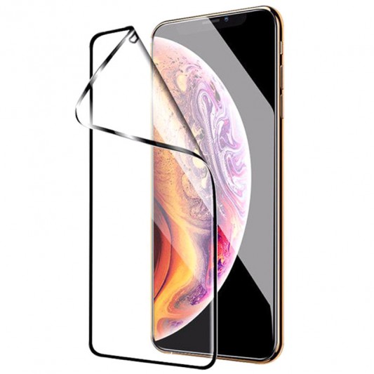 Защитная пленка Ceramics Pro 3D (тех.пак) для Apple iPhone 12 Pro Max (6.7") Черный - изображение 2