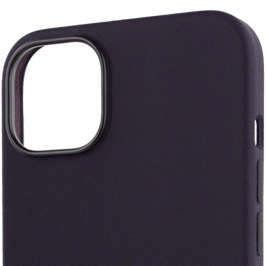 Чехол Silicone case (AAA) with Magsafe для Apple iPhone 12 Pro Max (6.7") Фиолетовый / Amethyst - изображение 3