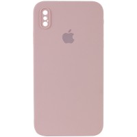 Чехол Silicone Case Square Full Camera Protective (AA) для Apple iPhone XS Max (6.5