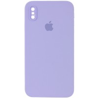 Чохол Silicone Case Square Full Camera Protective (AA) для Apple iPhone XS Max (6.5