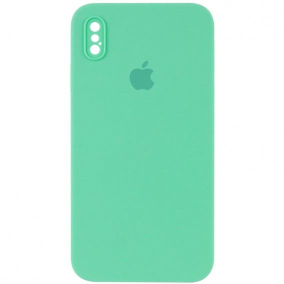 Чехол Silicone Case Square Full Camera Protective (AA) для Apple iPhone XS Max (6.5"")