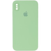 Чехол Silicone Case Square Full Camera Protective (AA) для Apple iPhone XS Max (6.5