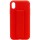 Чехол Silicone Case Hand Holder для Apple iPhone XS Max (6.5") Красный / Red