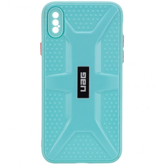 Чохол TPU + PC UAG для Apple iPhone XS Max (Бірюзовий)