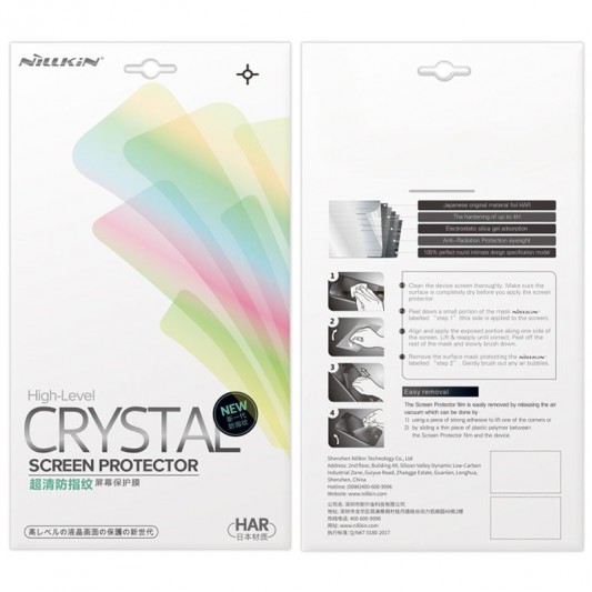 Захисна плівка Nillkin Crystal для Xiaomi Redmi K30 / Poco X2 Анти-відбитки - зображення 5 