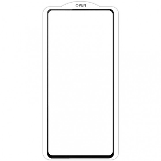 Защитное стекло SKLO 5D (тех.пак) для Samsung Galaxy S21 Черный / Белая подложка