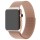 Ремешок Milanese Loop Design для Apple Watch 42(ser.1-3)/44/45/46/49mm Champagne gold