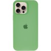 Чохол Silicone Case Full Protective (AA) для Apple iPhone 13 Pro (6.1") М'ятний / Mint