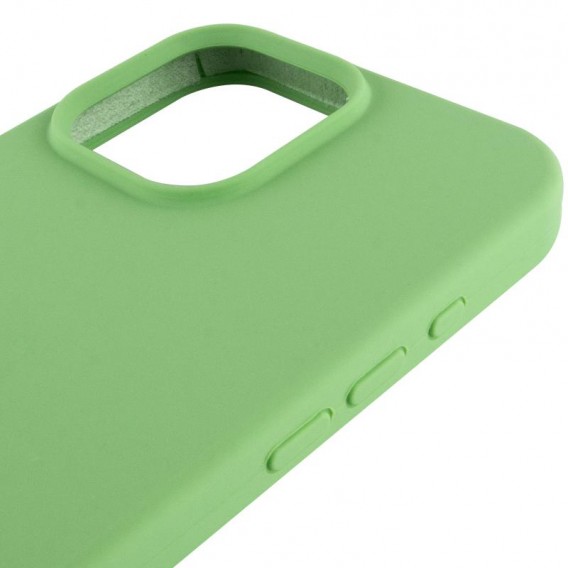 Чохол Silicone Case Full Protective (AA) для Apple iPhone 13 Pro Max (6.7") М'ятний / Mint