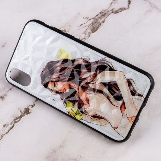 TPU+PC чохол Prisma Ladies для Apple iPhone XR (6.1") Yellow - зображення 1 