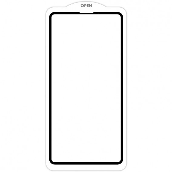 Захисне скло SKLO 5D (тех.пак) для Apple iPhone 13 Pro Max / 14 Plus (6.7") Чорний / Біла підкладка