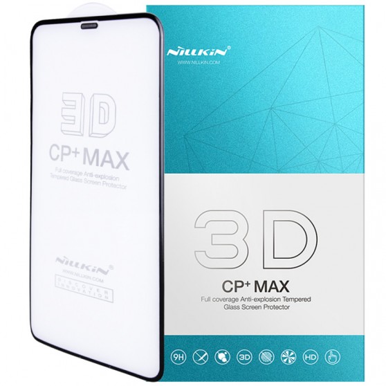 Защитное стекло Nillkin (CP+ max 3D) (full glue) для Apple iPhone 11 (6.1") / XR (6.1") Черный