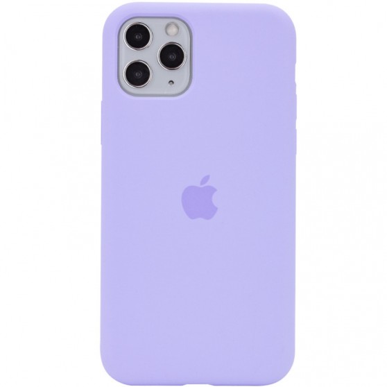 Чохол Silicone Case Full Protective (AA) для Apple iPhone 11 Pro (5.8") Бузковий / Dasheen