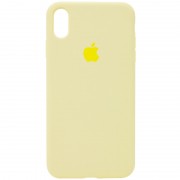 Чохол Silicone Case Full Protective (AA) для Apple iPhone XR (6.1") Жовтий / Mellow Yellow