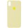 Чохол Silicone Case Full Protective (AA) для Apple iPhone XR (6.1") Жовтий / Mellow Yellow